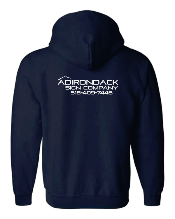 Adirondack Sign Co Zip Hoodie